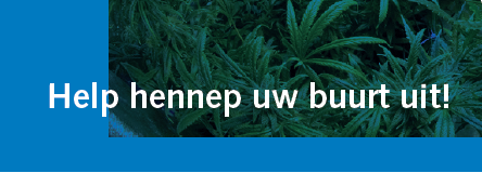 Actie tegen drugs ook in onze wijk Kerkakkers