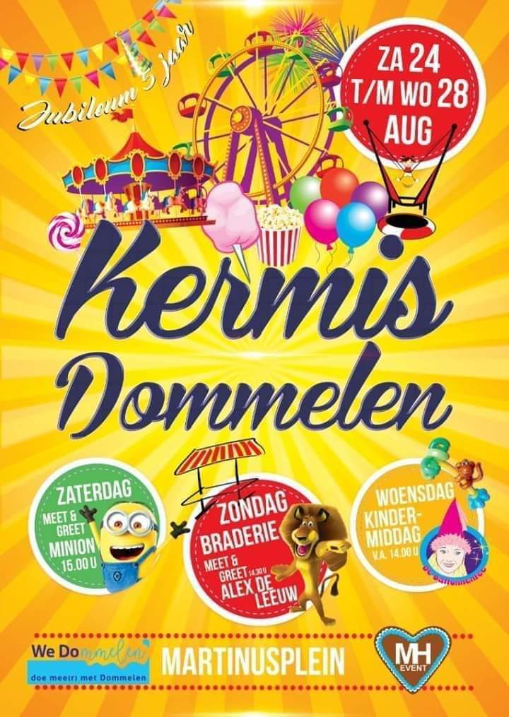 poster Kermis Dommelen
